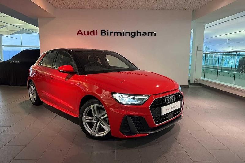 Red Used 2022 Audi A1 S-Line Hatchback | £21,450 (Expensive) - Image 1/4