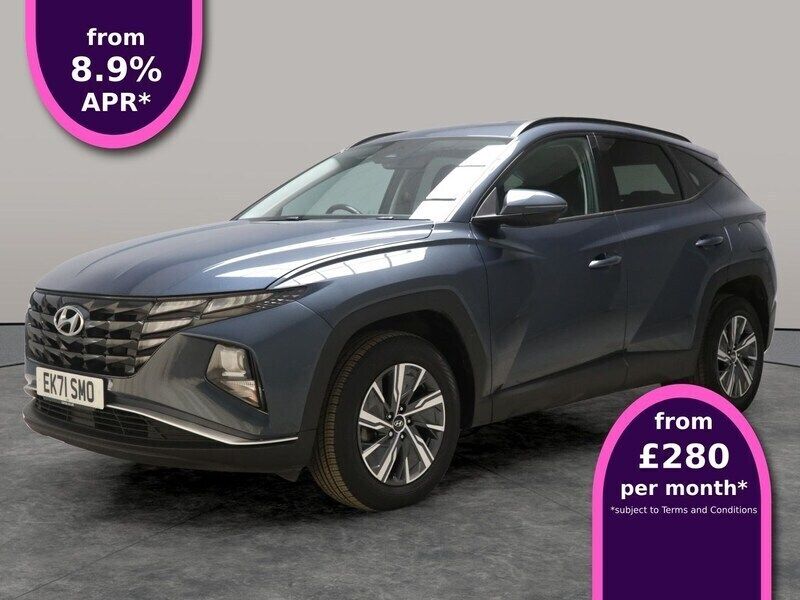 Blue Used 2021 Hyundai Tucson SE SUV | £19,588 (Super price) - Image 1/3
