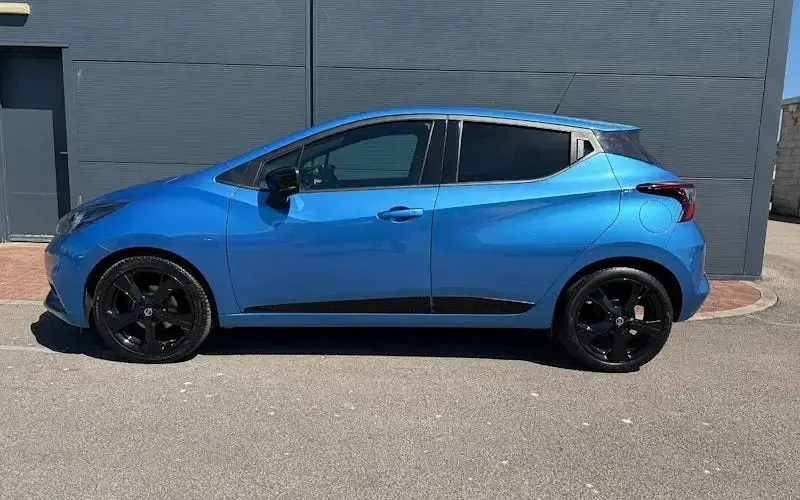 Used Nissan Micra 92 HP (67 kW) 2022 Blue Hatchback
