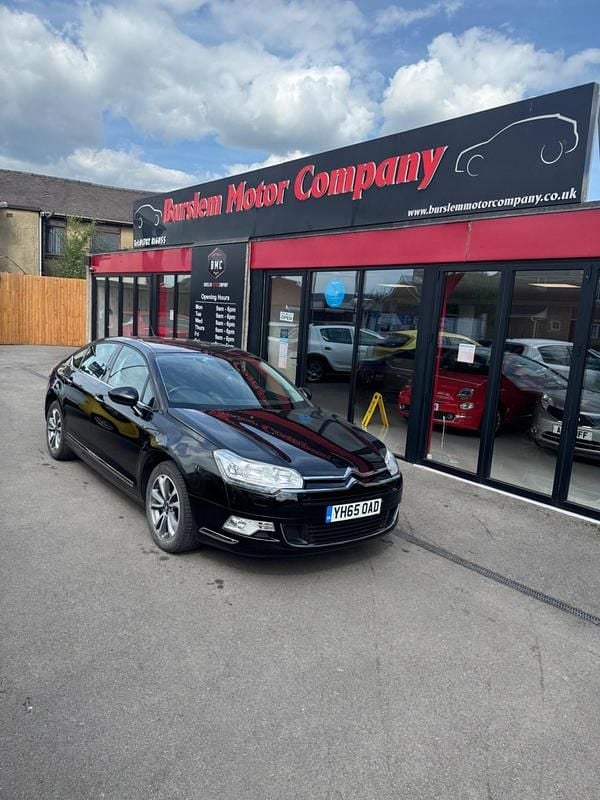Black Used 2015 Citroën C5 VTR Sport Sedan | £6,995 (Fair price) - Image 1/4