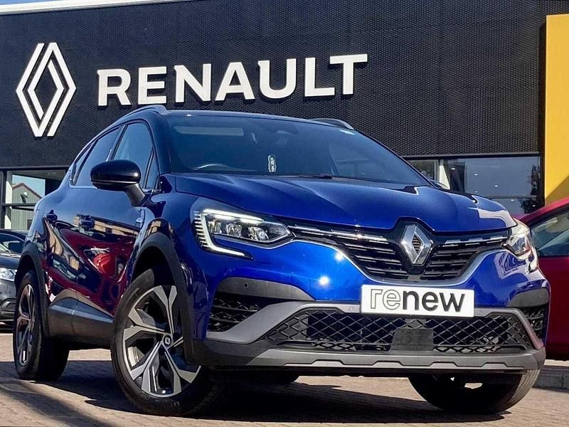Blue and black Used 2022 Renault Captur RS Line SUV | £13,995 (Fair price) - Image 1/1