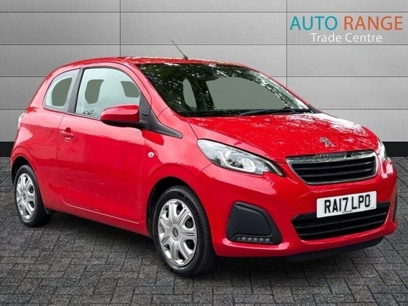 Red Used 2017 Peugeot 108 Active Hatchback | £5,291 (A bit pricey) - Image 1/4