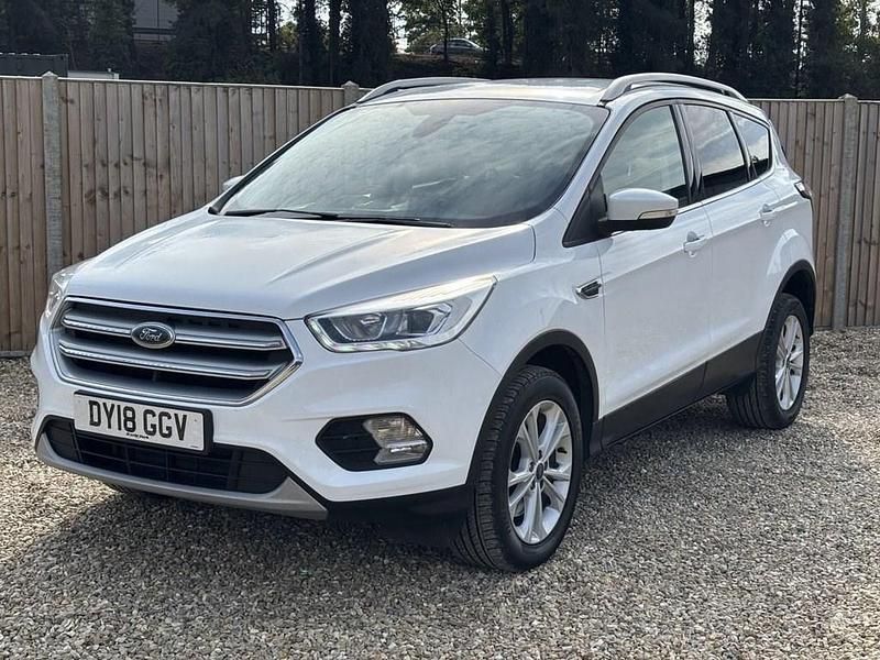 White Used 2018 Ford Kuga Titanium SUV | £8,400 (Good price) - Image 1/4