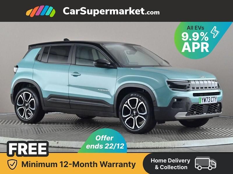 Blue/black Used 2024 Jeep Avenger Altitude SUV | £16,397 (Fair price) - Image 1/3