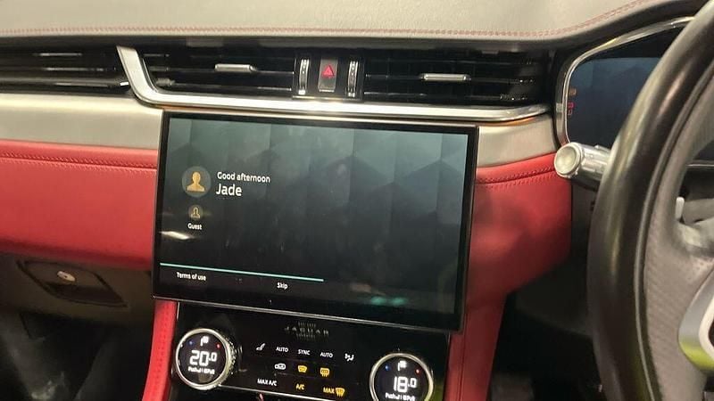 Used Jaguar F-Pace R-Dynamic 250 HP (183 kW) 2021 Blue SUV