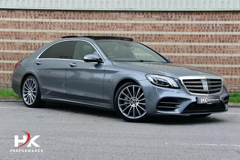 Grey Used 2019 Mercedes S350L AMG line Sedan | £31,495 (A bit pricey) - Image 1/4