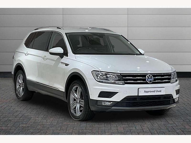 White Used 2020 VW Tiguan Allspace Match SUV | £24,350 (Fair price) - Image 1/3