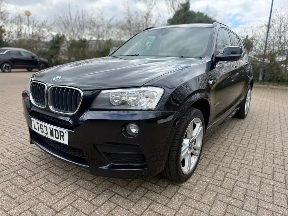 Begagnad BMW X3 M Sport 184 HK (135 kW) 2013 Svart SUV