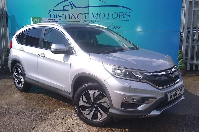 Silver Used 2016 Honda CR-V EX SUV | £13,689 (Fair price) - Image 1/1