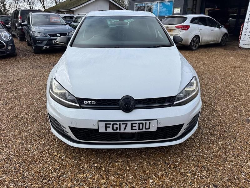 Used VW Golf VII GTD 2017 White Hatchback
