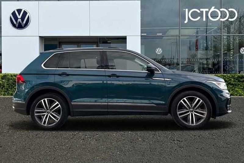 Used VW Tiguan Elegance 150 HP (110 kW) 2021 Blue SUV