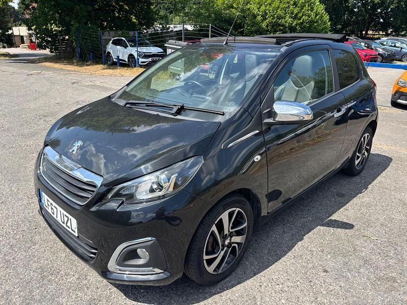 Used Peugeot 108 Allure 2017 Black Hatchback