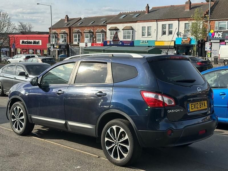 Used Nissan Qashqai +2 N-TEC 2012 Blue SUV