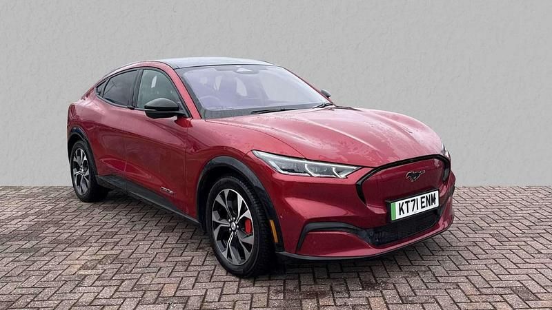 Red Used 2022 Ford Mustang Mach-E Extended Range SUV | £25,850 (Fair price) - Image 1/4