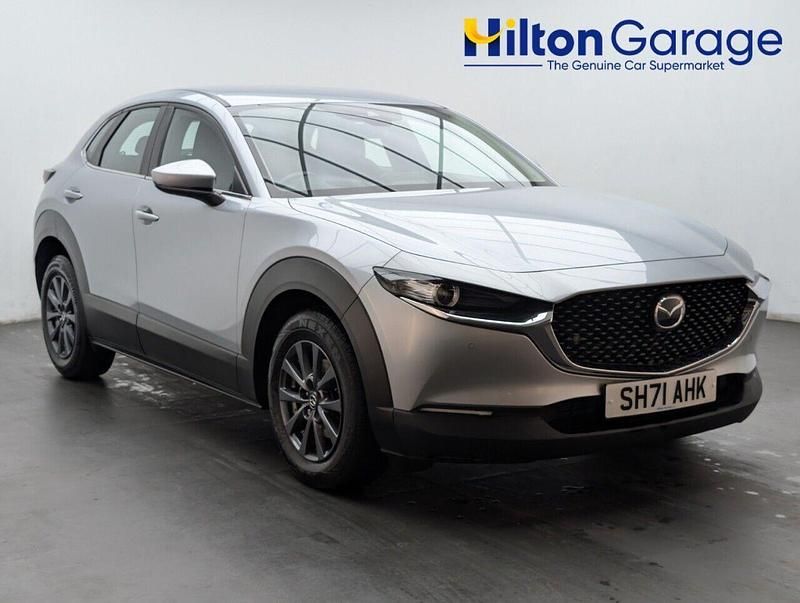 Silver Used 2021 Mazda CX-30 SUV | £13,150 (Fair price) - Image 1/4