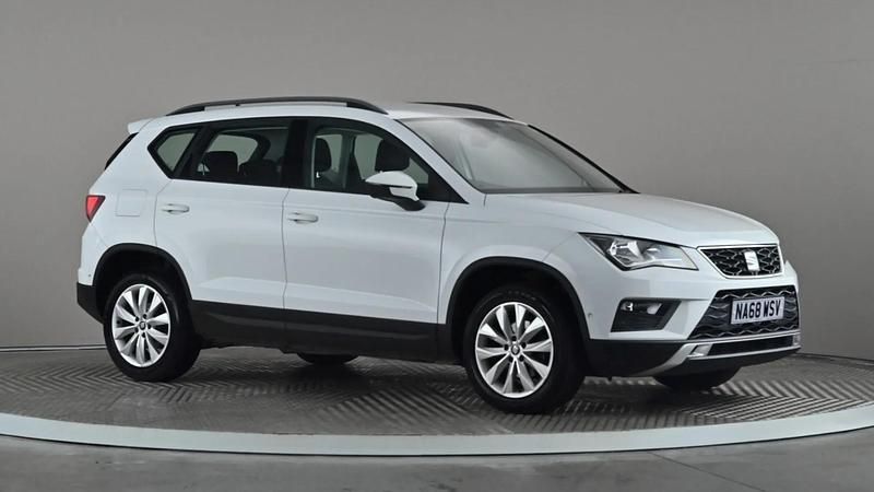 White Used 2018 Seat Ateca Ecomotive SUV | £10,298 (Fair price) - Image 1/4