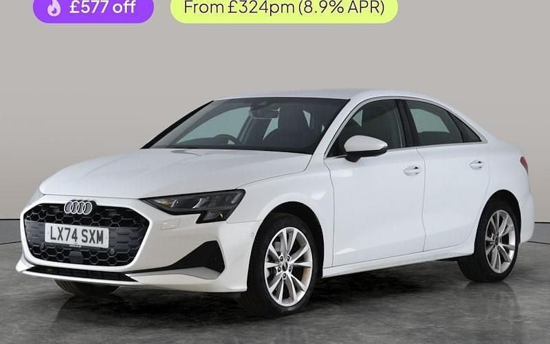 Used Audi A3 Sport 116 HP (85 kW) 2024 White Sedan