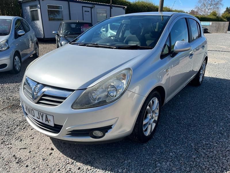 Used Vauxhall Corsa 85 HP (62 kW) 2010 Silver Hatchback