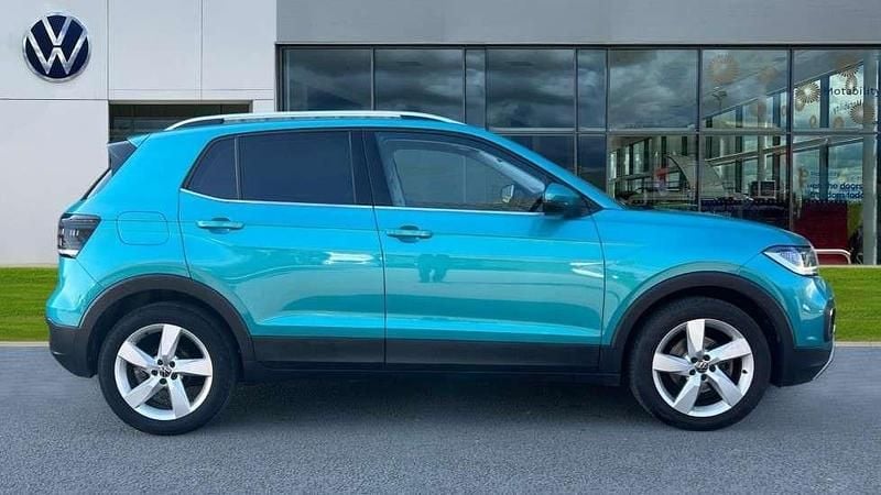 Used VW T-Cross SEL 110 HP (80 kW) 2021 Turquoise SUV