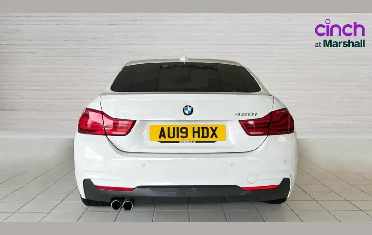 Used BMW 420 M Sport 184 HP (135 kW) 2019 White Coupe