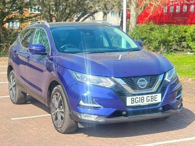 Used Nissan Qashqai N-Connecta 115 HP (84 kW) 2018 Blue SUV