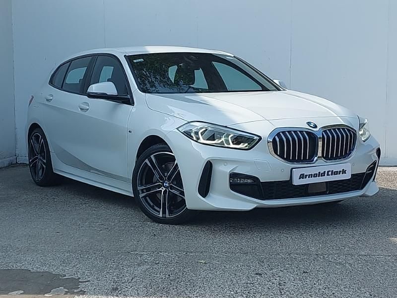 White Used 2022 BMW 118 M Sport Hatchback | £20,998 (Fair price) - Image 1/4