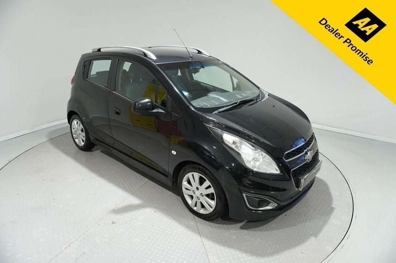 Black Used 2013 Chevrolet Spark LTZ Hatchback | £2,411 (Fair price) - Image 1/3