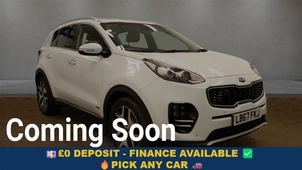 White Used 2018 Kia Sportage GT-Line SUV | £11,449 (Good price) - Image 1/1
