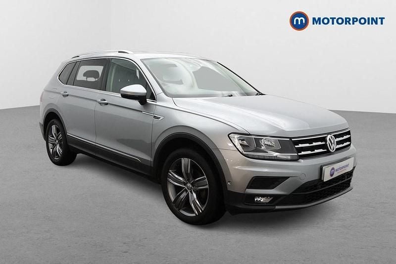 Silver Used 2021 VW Tiguan Allspace Match SUV | £23,999 (Fair price) - Image 1/4