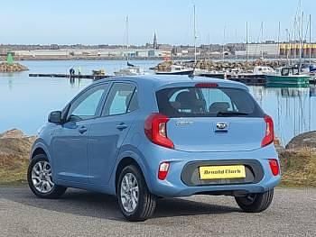 Used Kia Picanto 2018 Blue Hatchback