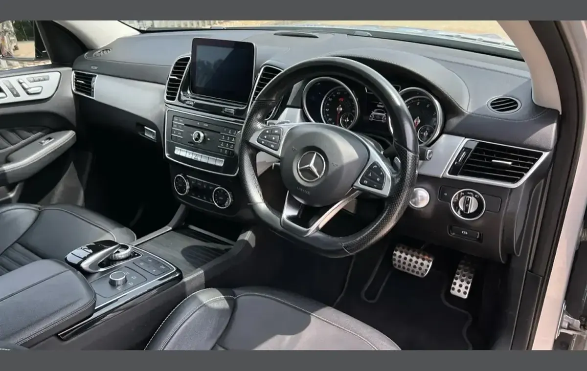 Used Mercedes GLE450 AMG Premium 367 HP (269 kW) 2016 Iridium silver metallic SUV