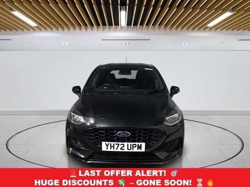 Black Used 2022 Ford Fiesta ST-Line Hatchback | £10,899 (Good price) - Image 1/4