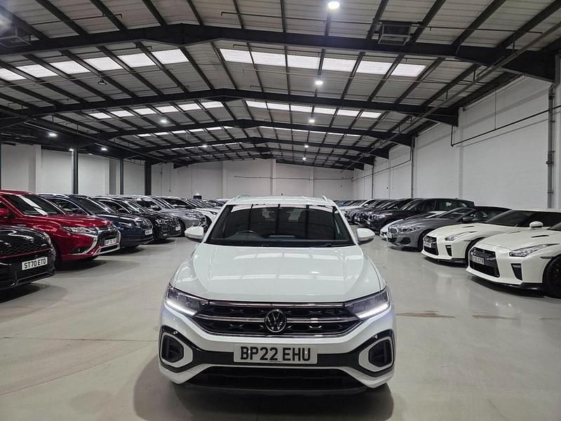 Used VW T-Roc R-line 150 HP (110 kW) 2022 White SUV