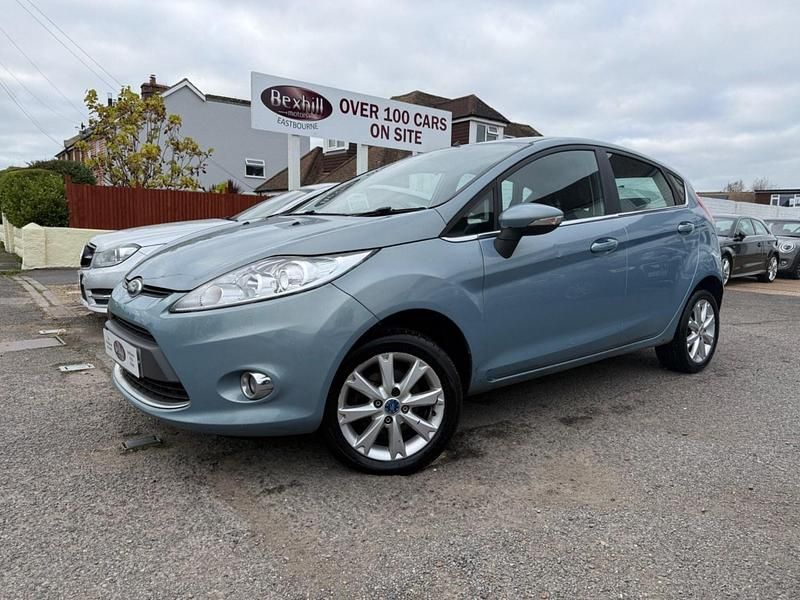 Blue Used 2009 Ford Fiesta Zetec Hatchback | £3,999 (Expensive) - Image 1/4
