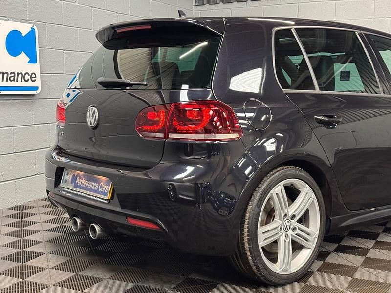 Used VW Golf VI R 2010 Black Hatchback