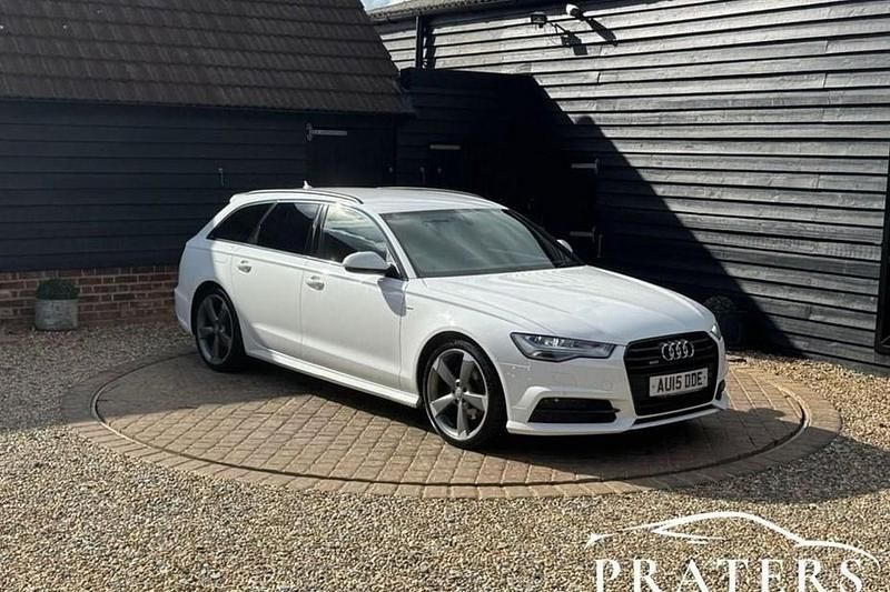 White Used 2015 Audi A6 Black Edition Estate | £10,000 (Fair price) - Image 1/1