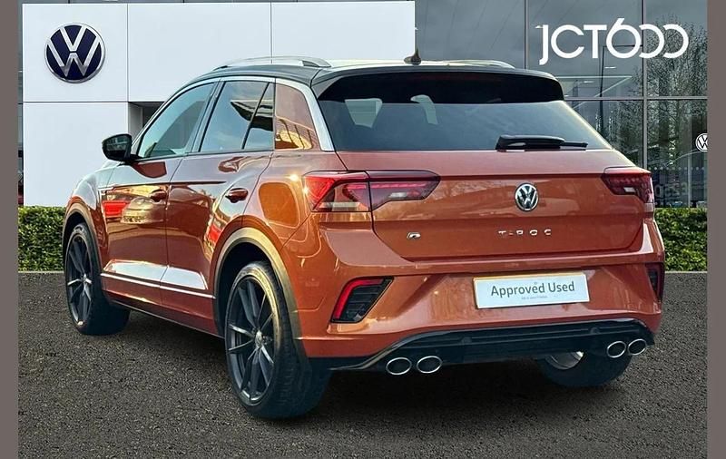 Used VW T-Roc R 300 HP (220 kW) 2020 Orange SUV