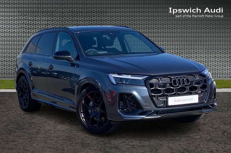 Grey Used 2025 Audi Q7 Black Edition SUV | £65,500 - Image 1/4