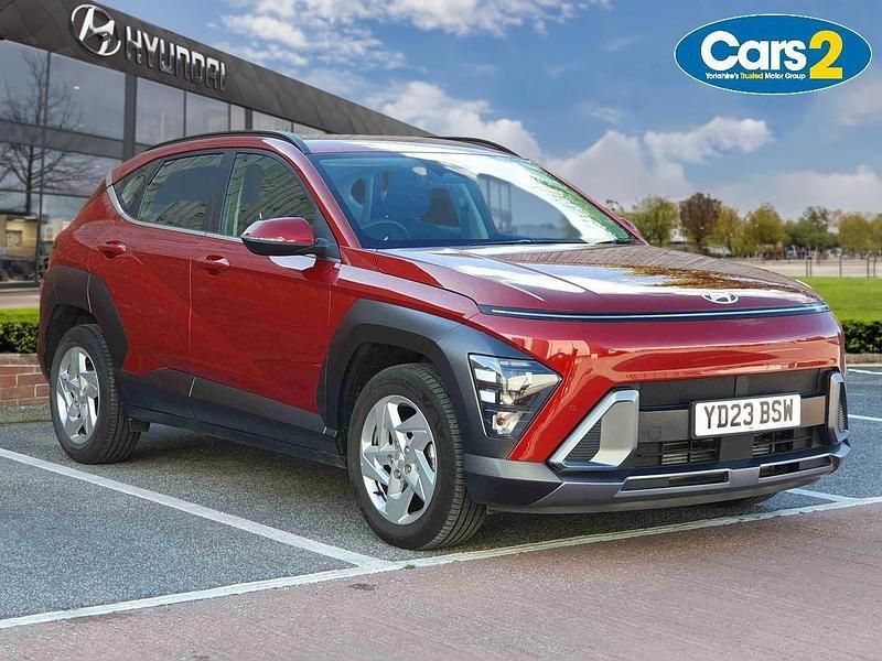 Red Used 2023 Hyundai Kona Advanced SUV | £18,490 (Fair price) - Image 1/4