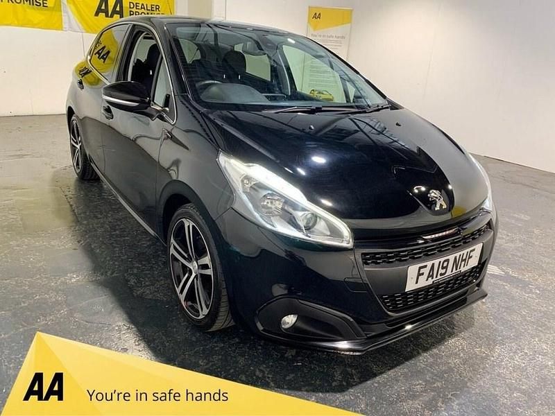 Black Used 2019 Peugeot 208 GT-line Hatchback | £8,650 (Super price) - Image 1/4