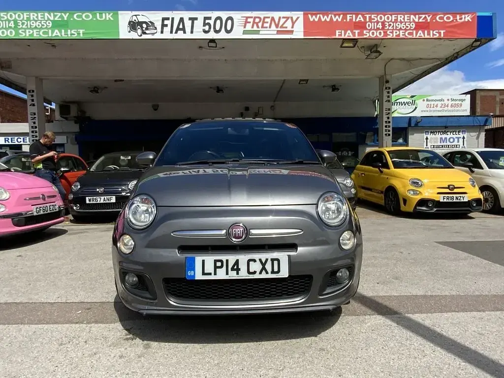 Used Fiat 500 S 69 HP (50 kW) 2014 Grey Hatchback