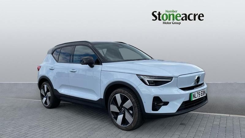 Blue New 2025 Volvo EX40 Ultra SUV | £46,623 (Super price) - Image 1/4