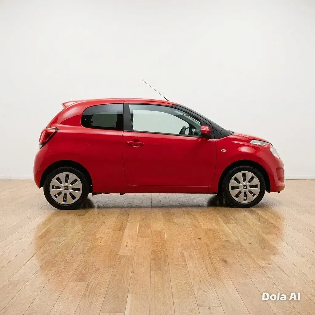 Used Citroën C1 Feel 68 HP (50 kW) 2015 Red Hatchback