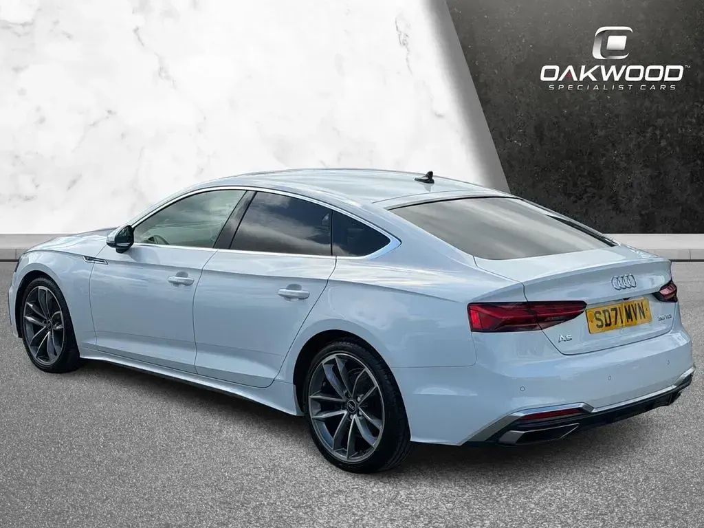 Used Audi A5 S-Line 2021 White Coupe