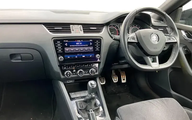 Used Skoda Octavia vRS 245 HP (180 kW) 2018 Black Hatchback