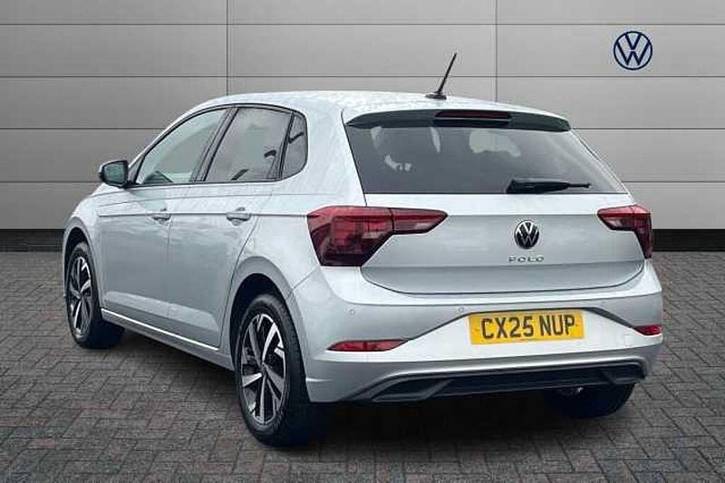 Used VW Polo Match 95 HP (69 kW) 2025 Silver Hatchback
