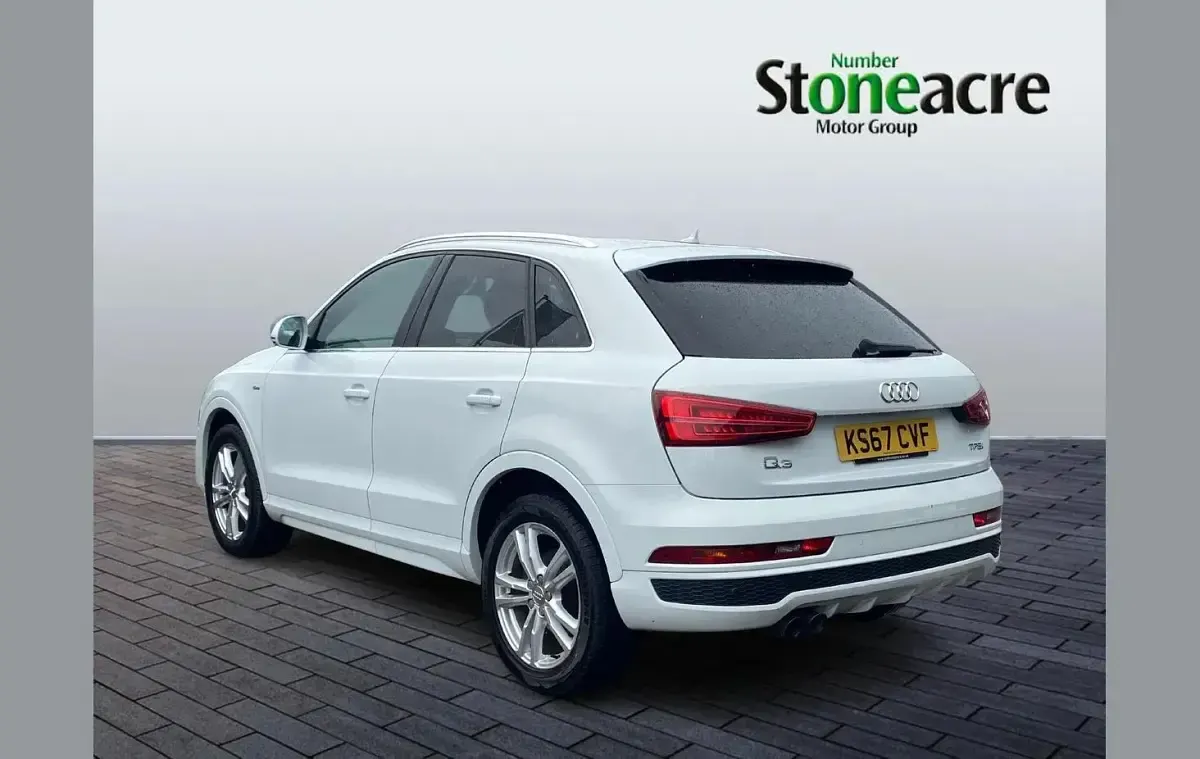 Used Audi Q3 S-Line 150 HP (110 kW) 2017 White SUV