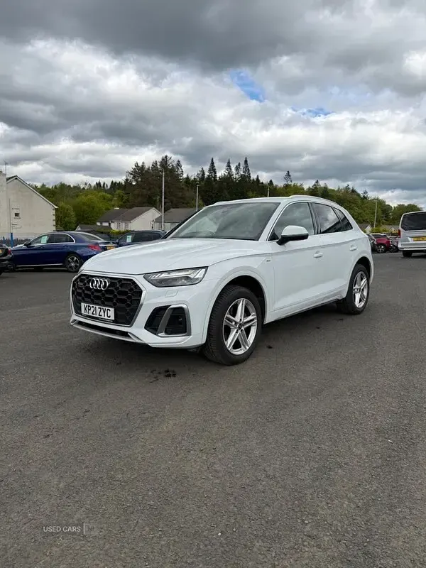 Used Audi Q5 S-Line 204 HP (150 kW) 2021 White SUV