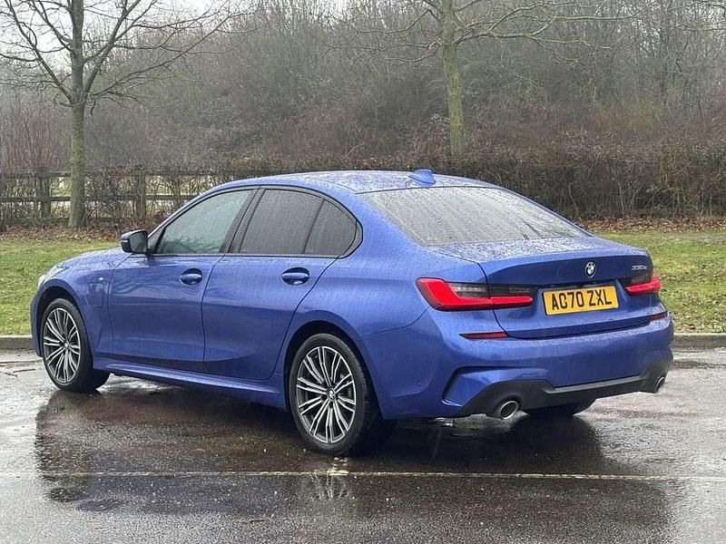 Used BMW 330e M Sport 292 HP (214 kW) 2020 Blue Sedan
