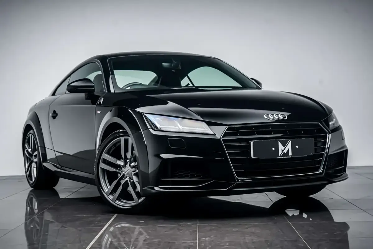 Used Audi TT S-Line 180 HP (132 kW) 2016 Black Coupe